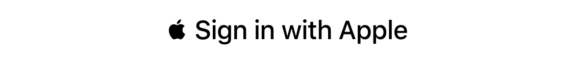 Sign in with Apple